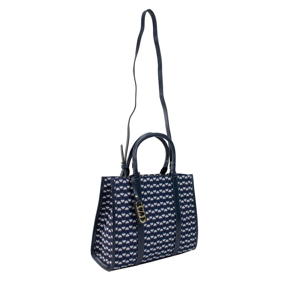 Bolsa Tote Mileide - Marinho/Onix