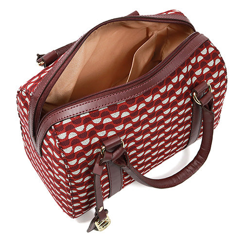 Kit: 02 Bolsas Tote Mileide Bordo-Bordo