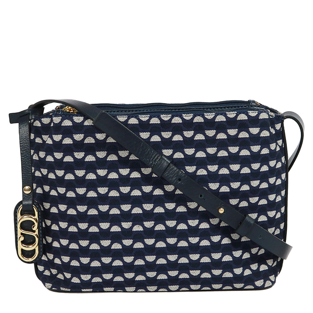 Bolsa Crossbody Mileide - Marinho/Onix
