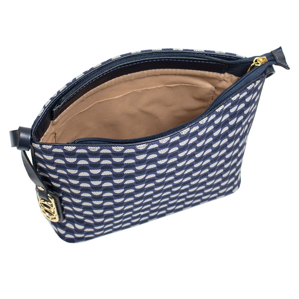 Bolsa Crossbody Mileide - Marinho/Onix