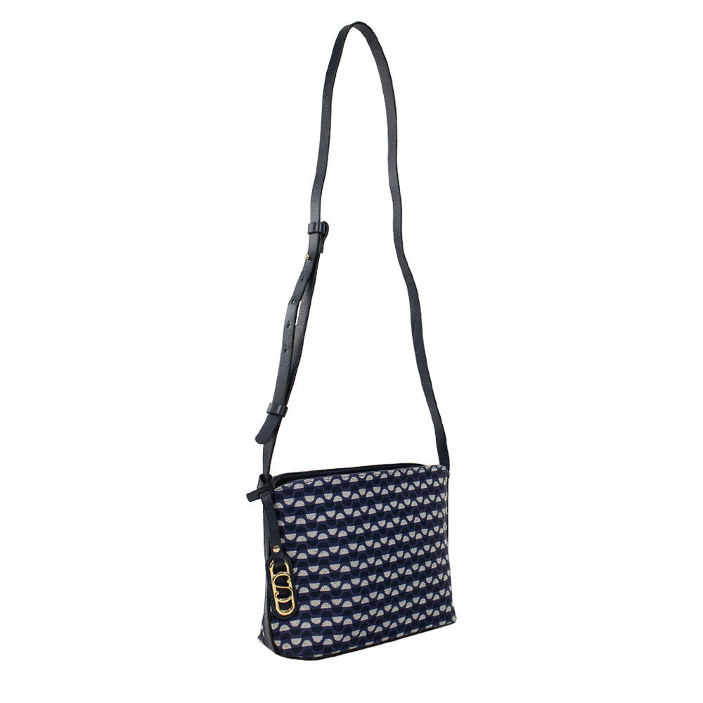 Bolsa Crossbody Mileide - Marinho/Onix