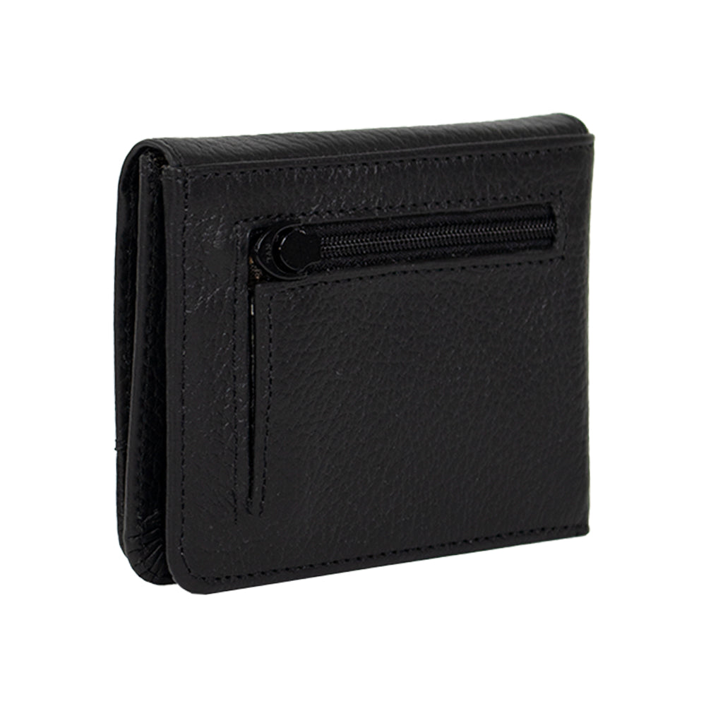 Carteira Masculina Casual de Couro
