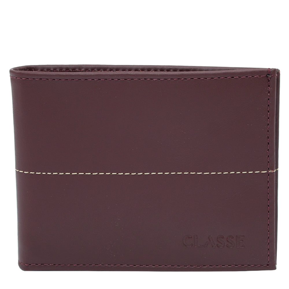 Carteira Masculina de Couro Slim