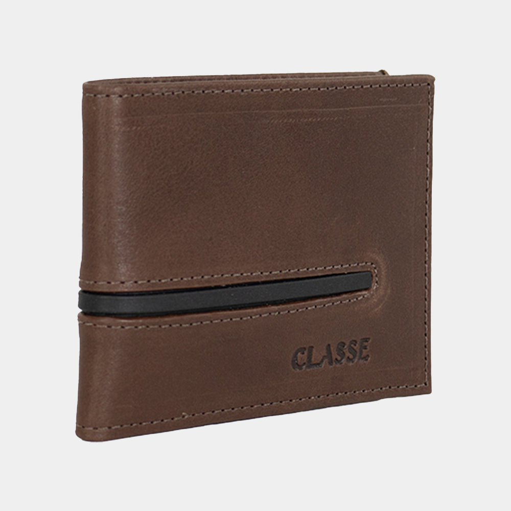 Carteira de Couro Masculina Slim