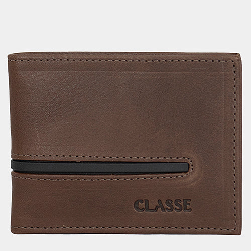 Carteira de Couro Masculina Slim