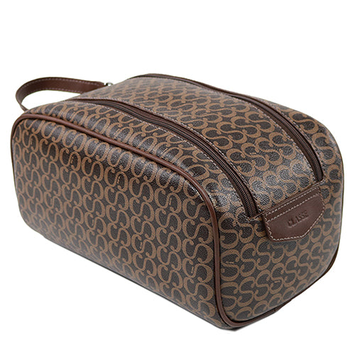 Necessaire Masculina Canvas - Marrom