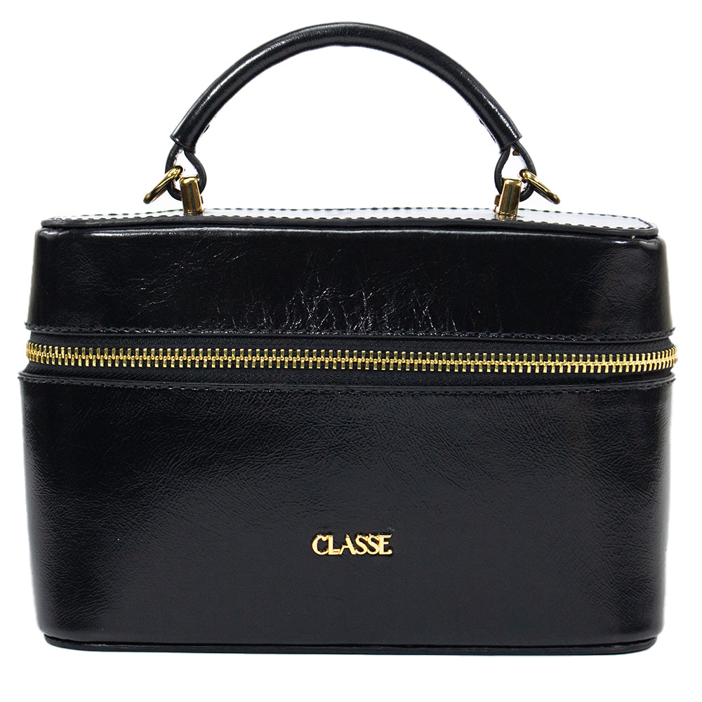 Bolsa de Couro Crossbody Amy - Andaluz Preto