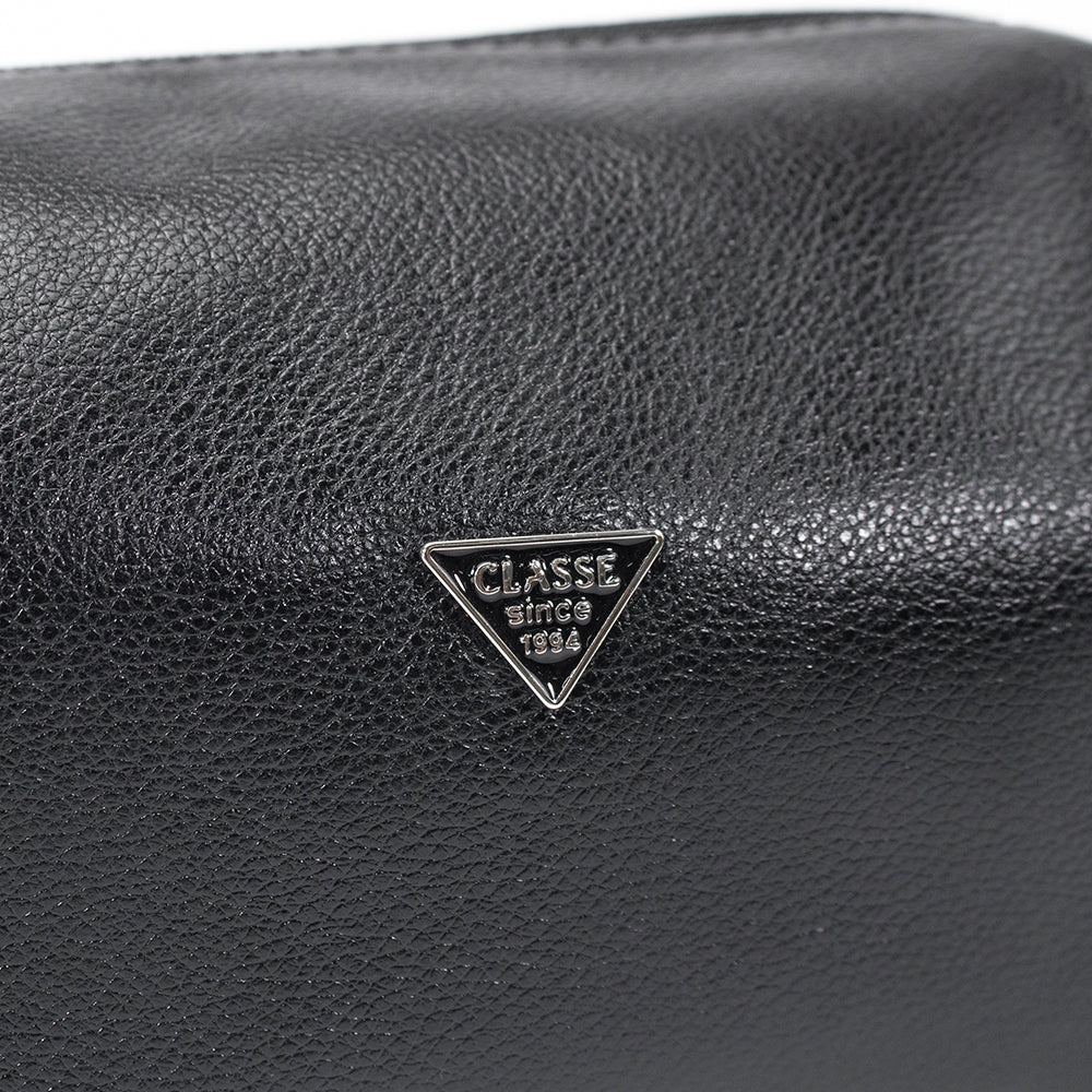 Necessaire Masculina de Couro Prisma - Preto Soft