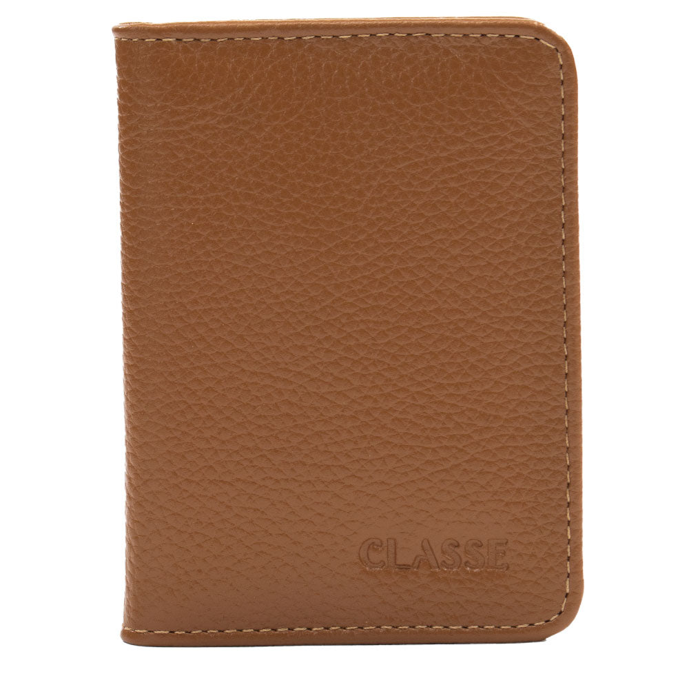 Carteira Slim de Couro Classe