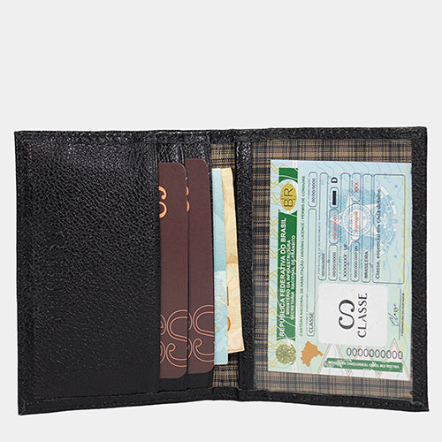 Porta Cartão de Couro Masculino