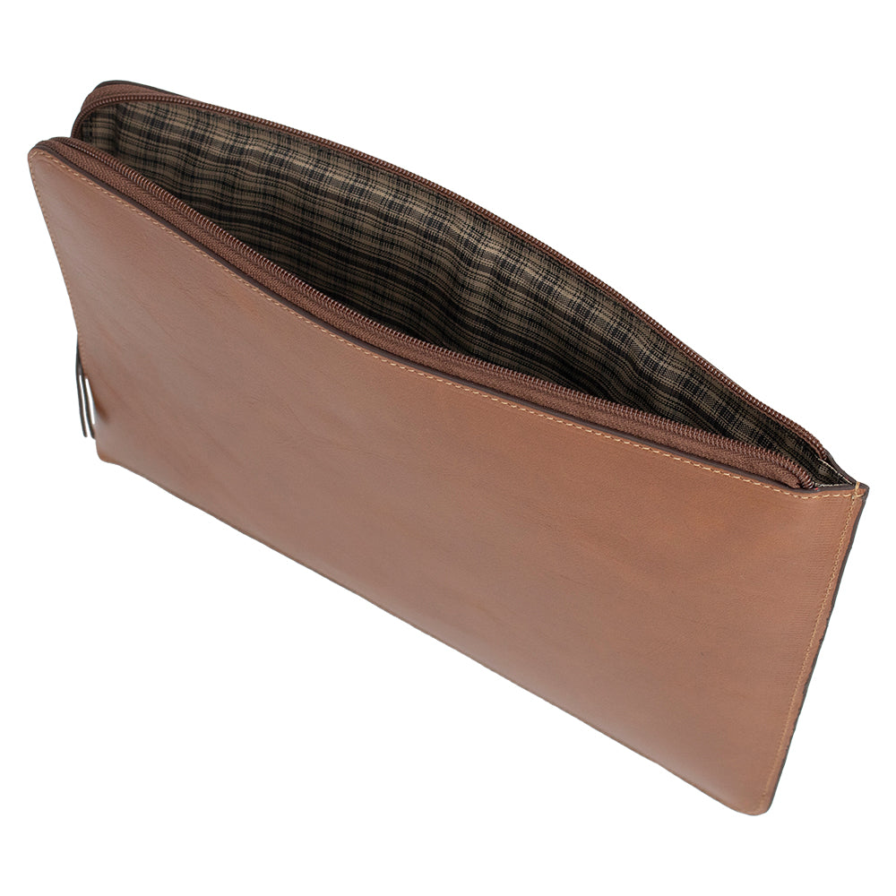 Porta Notebook de Couro da Classe