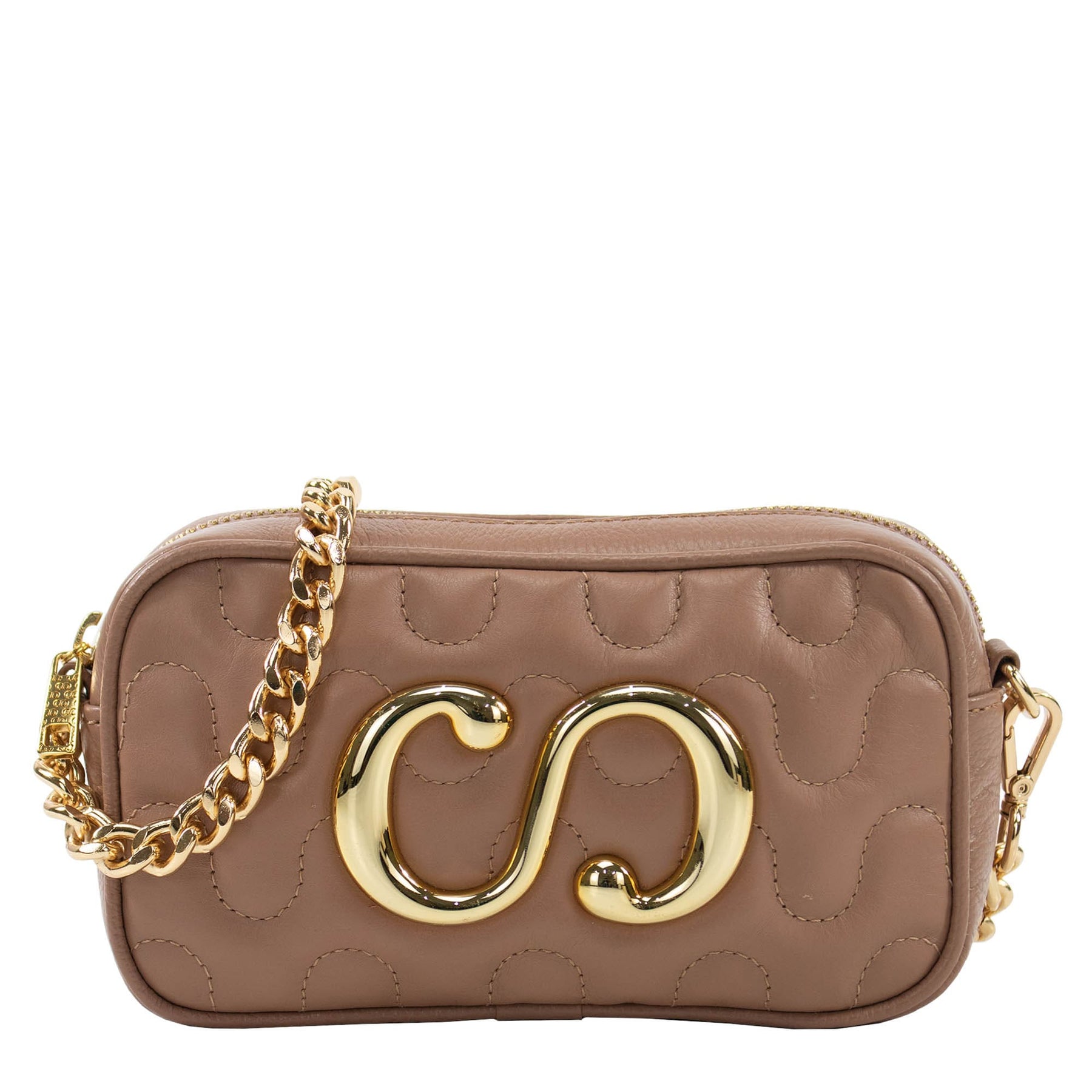 Bolsa Câmera Bag de Couro Matelassê - Maria