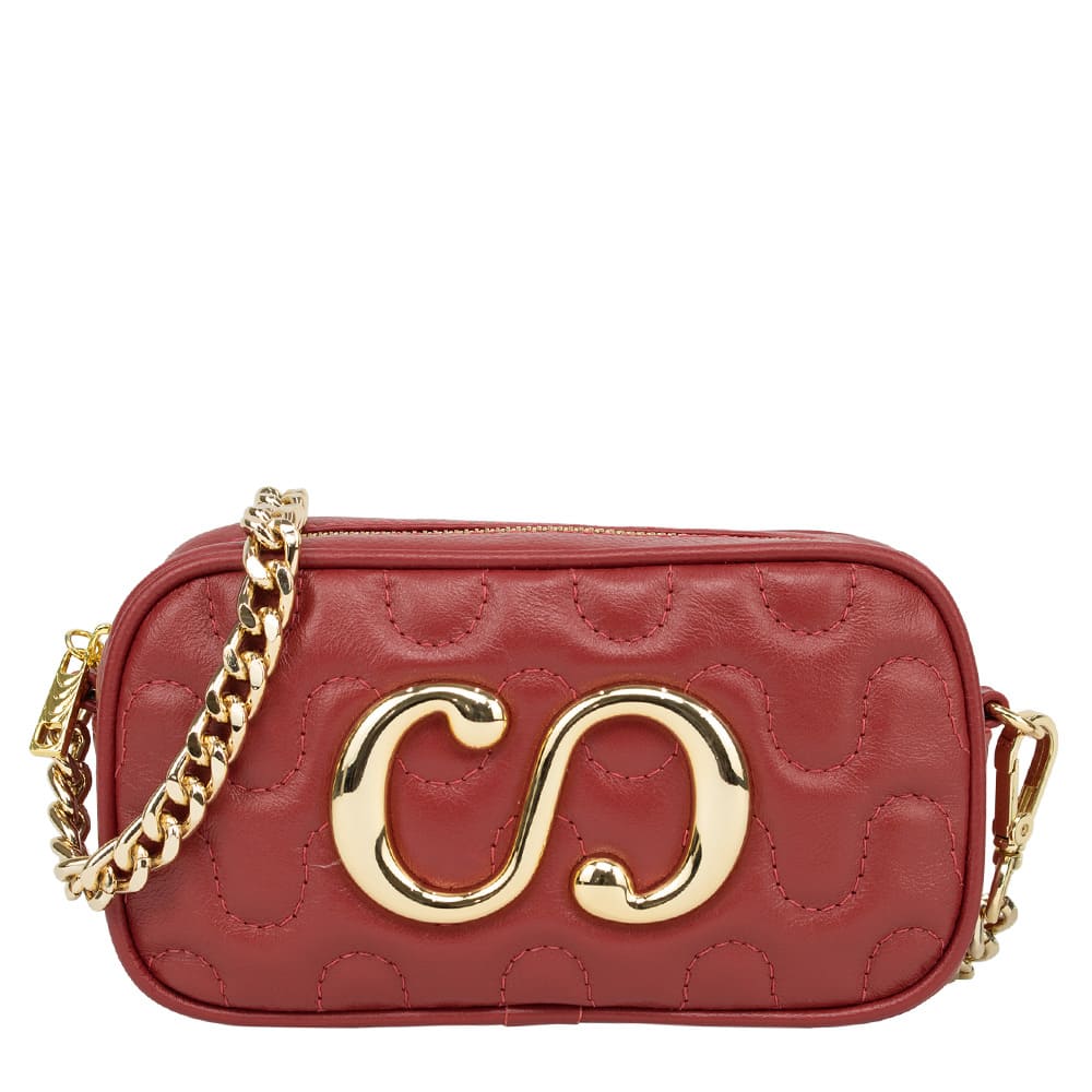 Bolsa Câmera Bag de Couro Matelassê - Maria