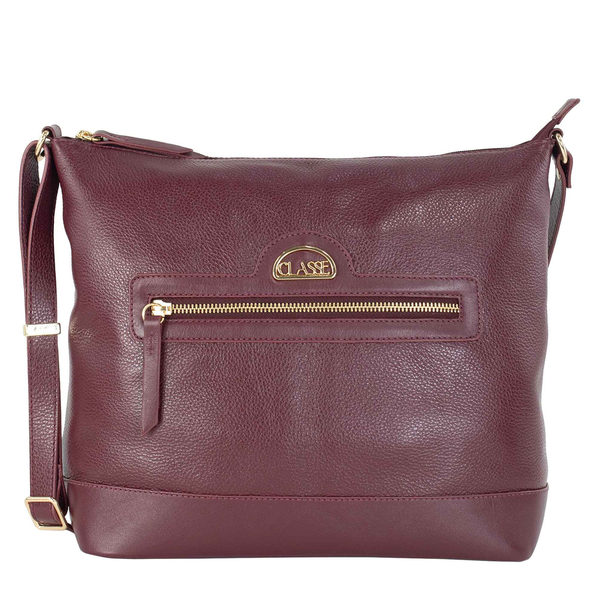 Bolsa Crossbody de Couro - Bruné