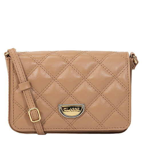 Bolsa de Couro Tiracolo Maia - Tan