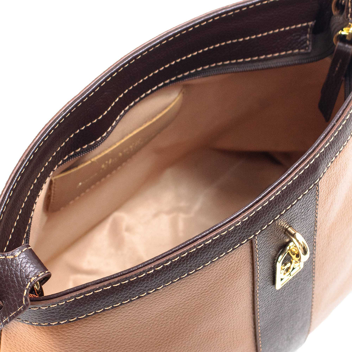 Bolsa de Ombro de Couro Floater - Allana