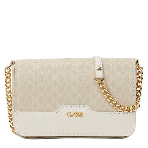Bolsa Feminina Canvas Tiracolo Helo - Off White