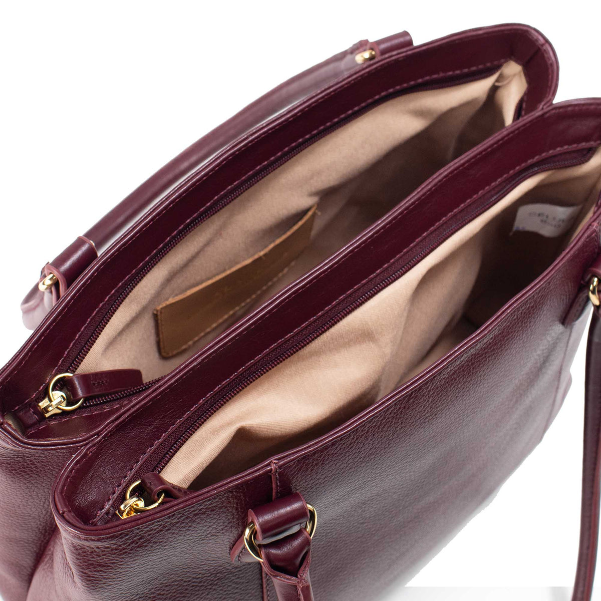 Bolsa Shopping Bag de Couro - Brune