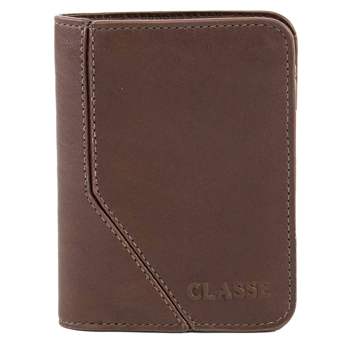 Carteira de Couro Masculina com RFID e assinatura em Alto Relevo