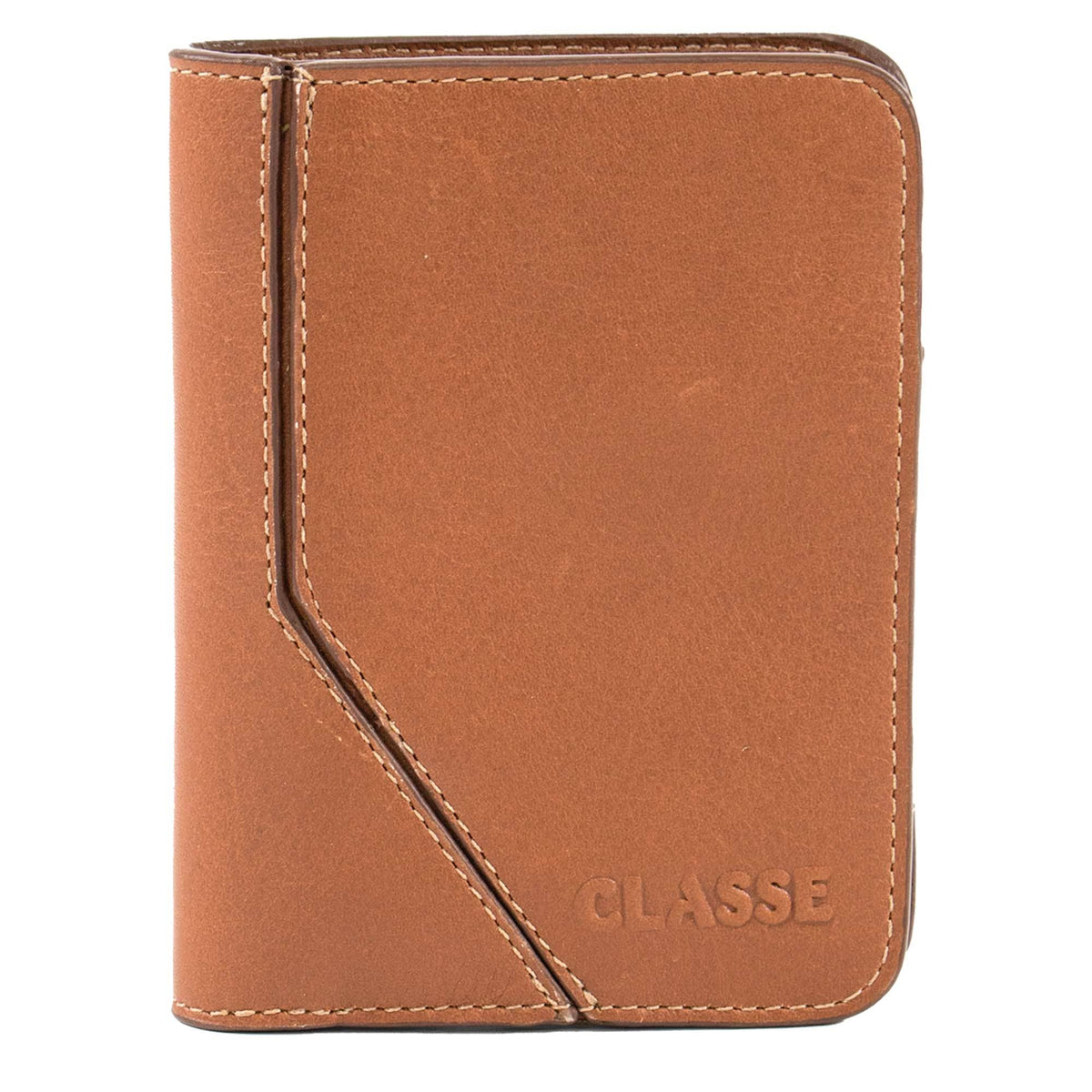 Carteira de Couro Masculina com RFID e assinatura em Alto Relevo