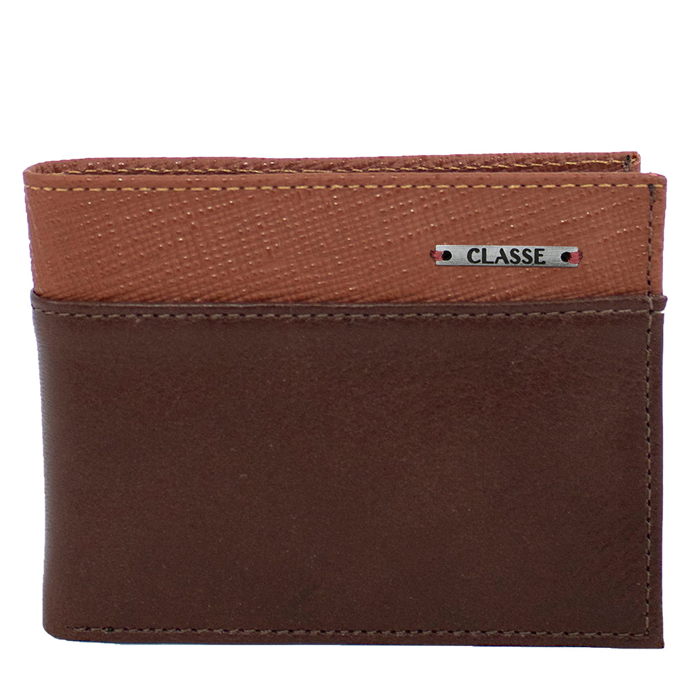 Carteira Masculina de Couro Slim