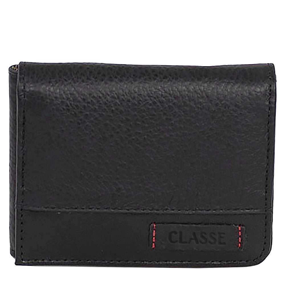 Carteira Masculina Casual de Couro