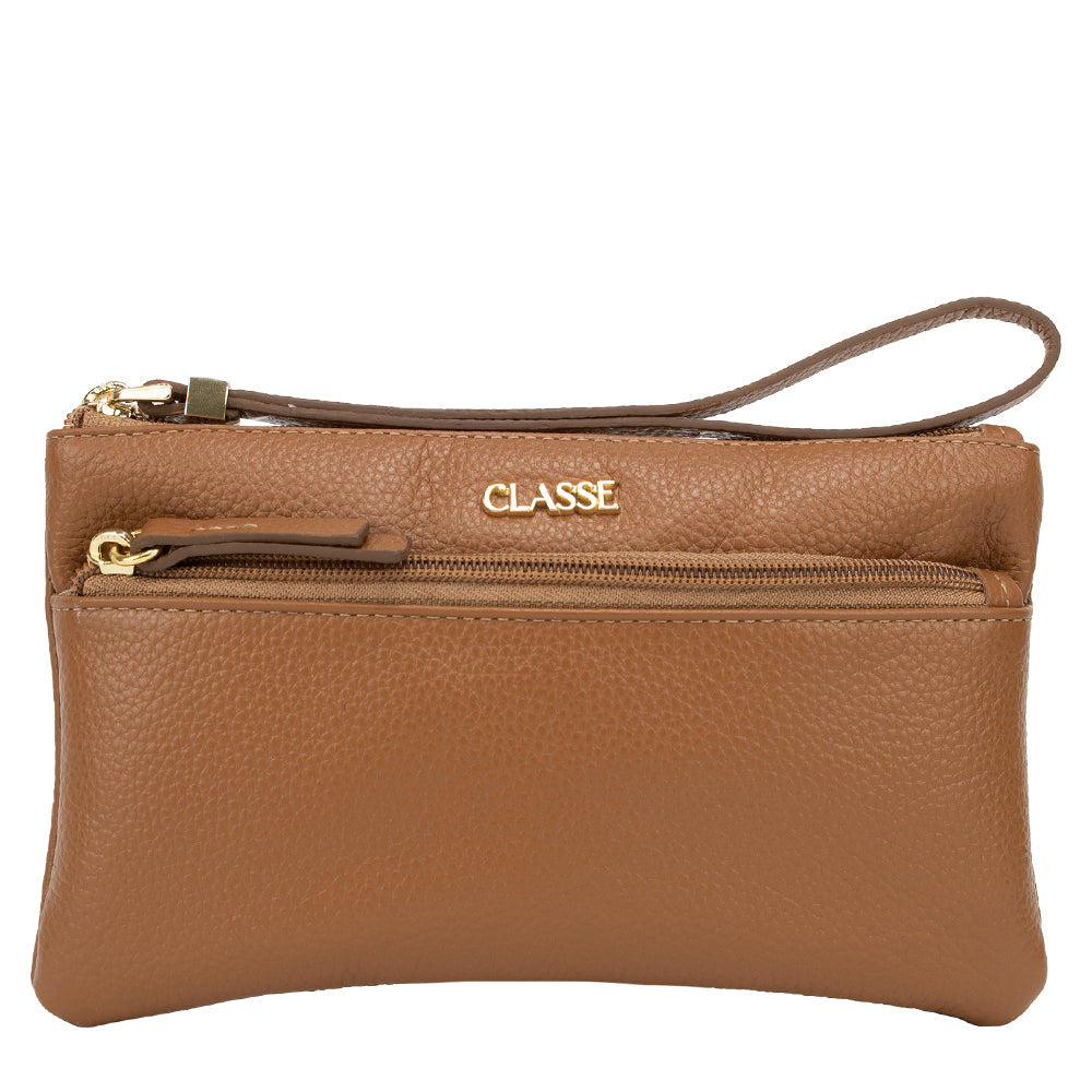 Porta Celular Feminino de Couro da Classe