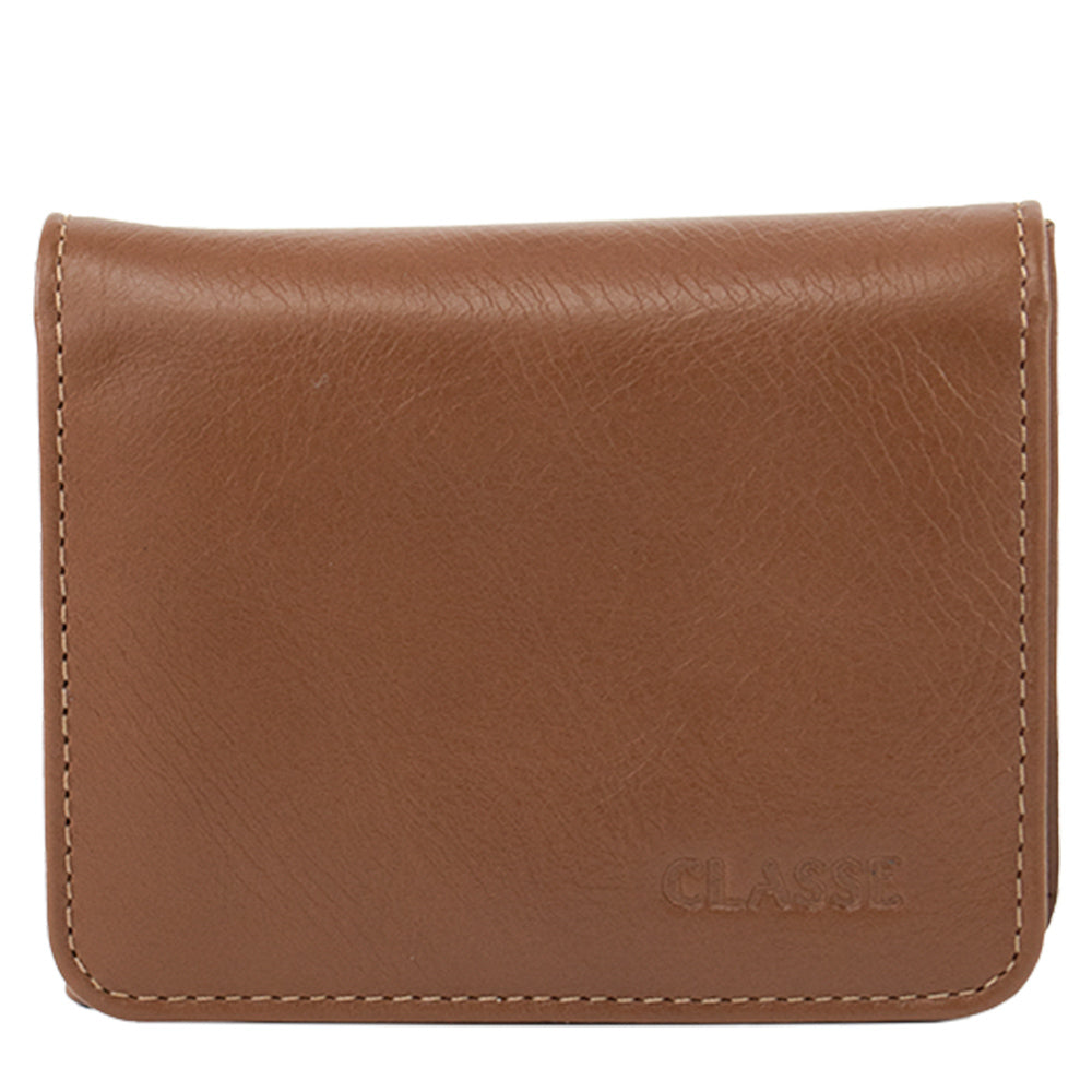 Carteira Masculina Casual de Couro