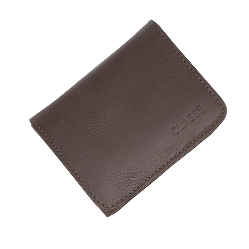 Carteira Masculina Casual de Couro