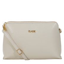Bolsa Crossbody de Couro Bowling - Off-White