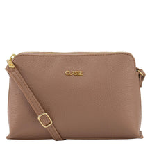 Bolsa Crossbody de Couro Bowling - Floater Mocacchino