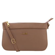 Bolsa Crossbody de Couro Dani - Floater Mocacchino