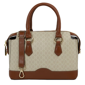 Bolsa Tote Tessa Canvas Creme