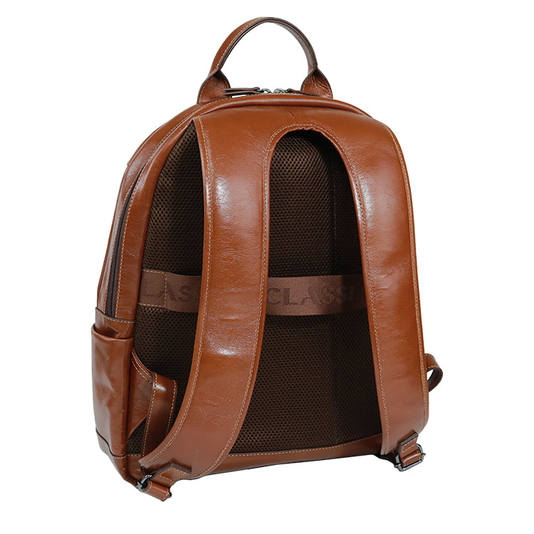 Mochila de Couro Masculina Adventure - Havana