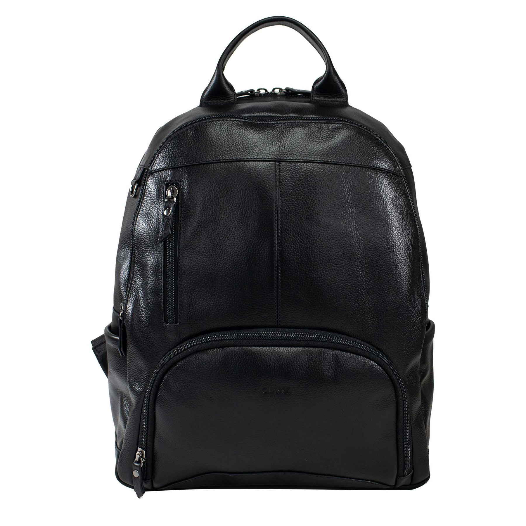 Mochila de Couro Masculina Adventure - Preto Floater - NOVA