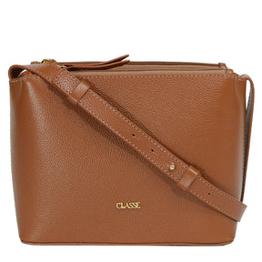 Bolsa Crossbody Couro Liso - Tati
