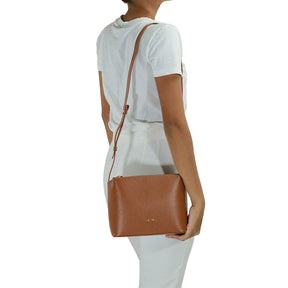 Bolsa Crossbody Couro Liso - Tati