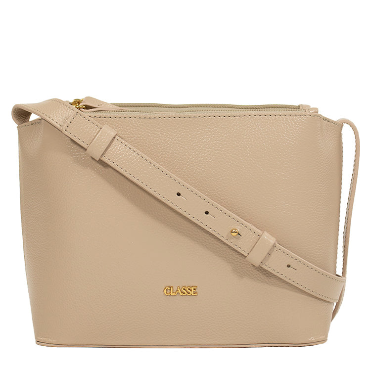 Bolsa Crossbody Couro Liso - Tati
