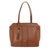 Bolsa de Couro Ivana Shopping Bag - Nocciola