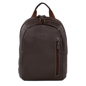 Mochila Masculina de Couro Compact - Café