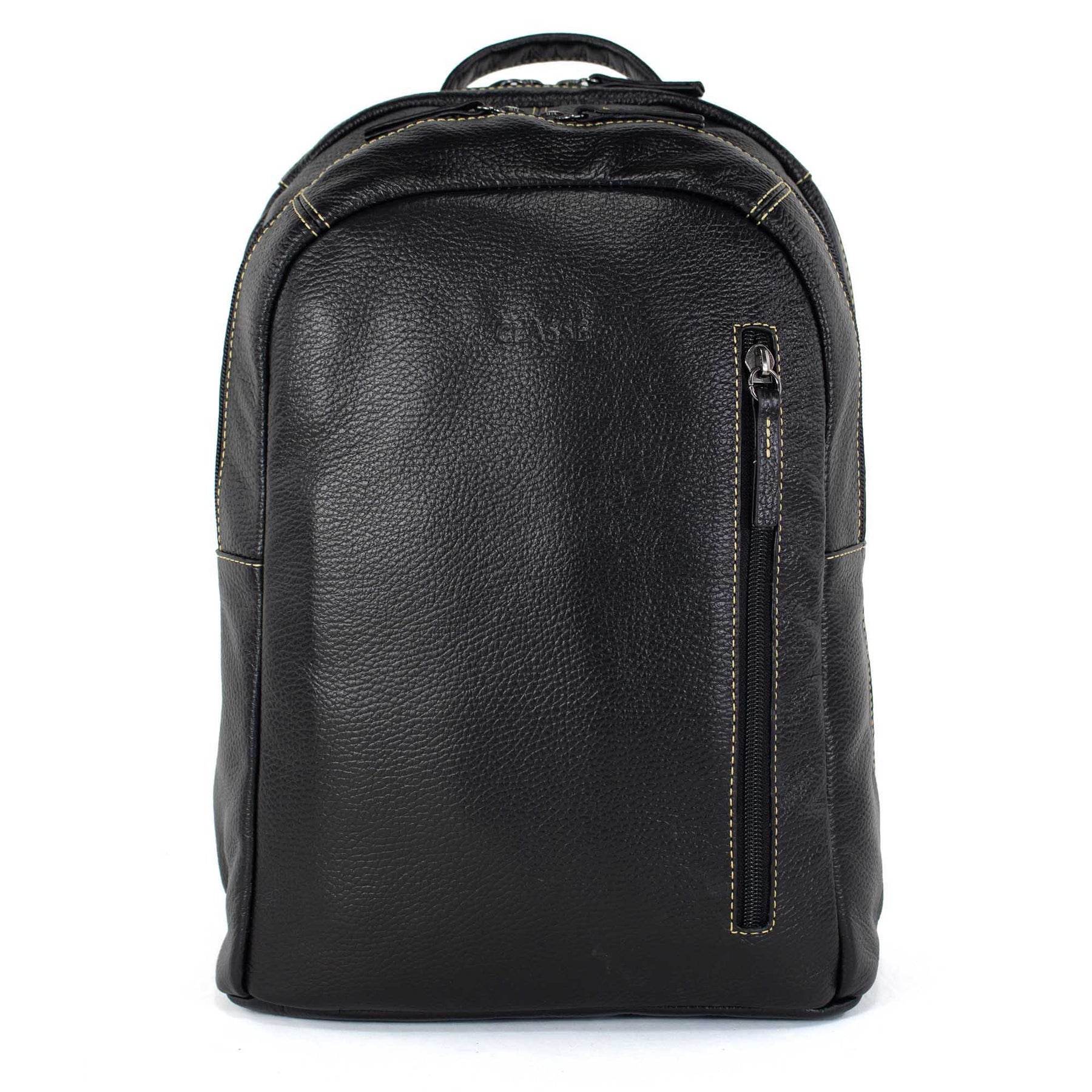 MOCHILA GRANDE MASCULINA EM COURO - 2866-5