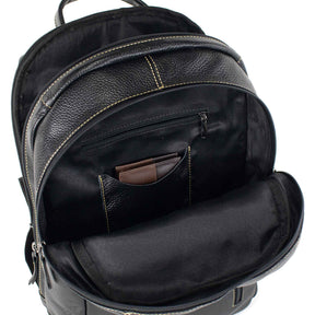 MOCHILA GRANDE MASCULINA EM COURO - 2866-5