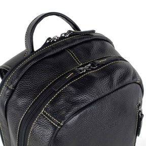 MOCHILA GRANDE MASCULINA EM COURO - 2866-5