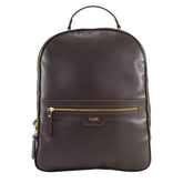 Mochila Feminina de Couro Tiara - Chocolate