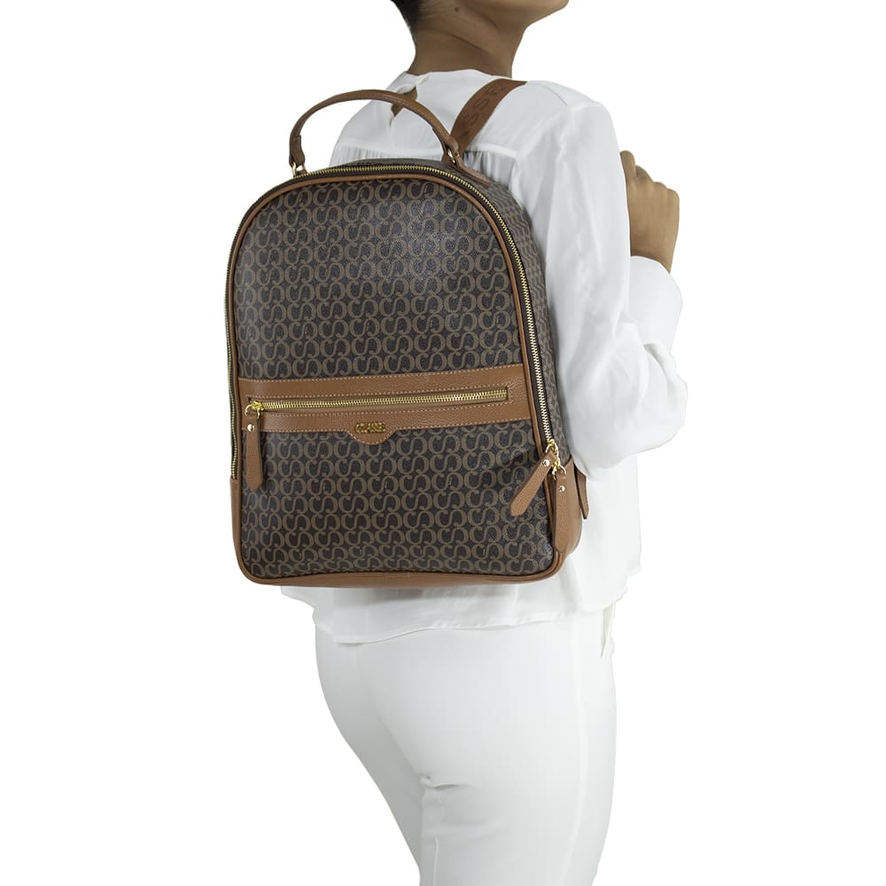 Mochila Feminina Canvas Tiara