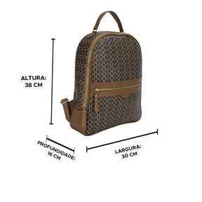 Mochila Feminina Canvas Tiara