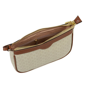 Bolsa Crossbody Canvas Creme Clarita