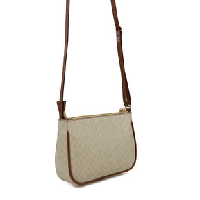 Bolsa Crossbody Canvas Creme Clarita