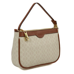 Bolsa Crossbody Canvas Creme Clarita