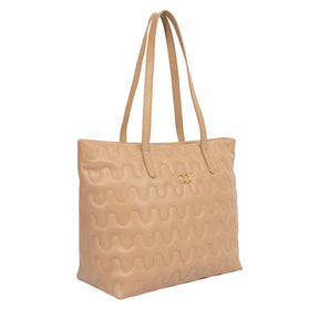 Bolsa Shopping Bag Tan de Couro Liza